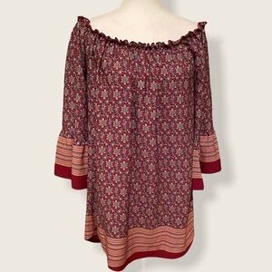 Tea & Rose   Boho Dress Sz Medium